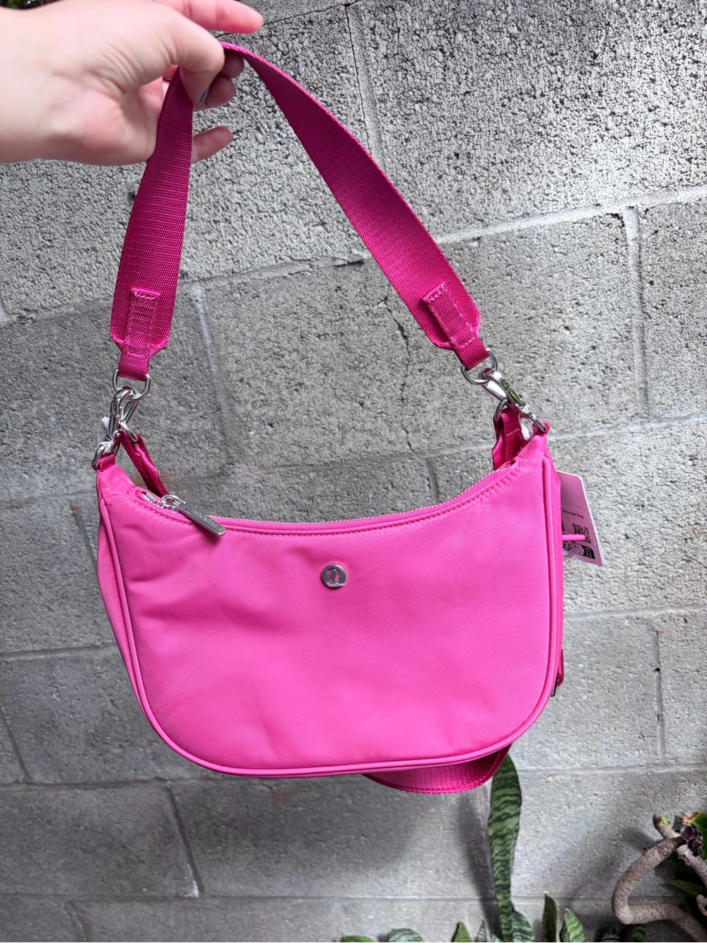 lululemon City Essentials Shoulder Bag Pink Shoulder Bag NWTS